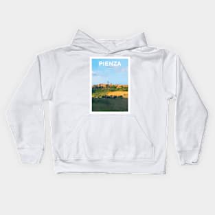 Pienza, Tuscany, Italy Kids Hoodie